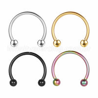 Piercing Ferradura Aço 316 L