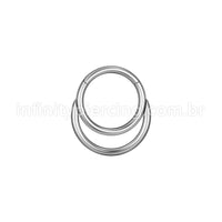 Piercing Argola Segmento Articulado Duplo