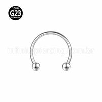 Piercing Ferradura Titânio