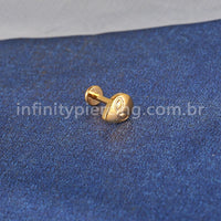 Piercing Labret Titânio E.T