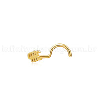 Piercing Nostril Aço Cirúrgico Escopião