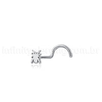 Piercing Nostril Aço Cirúrgico Aranha
