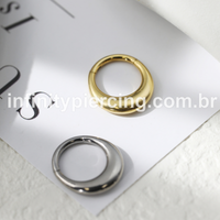 Piercing Argola Aço Cirúrgico Lisa