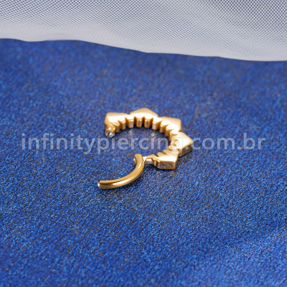 Piercing Argola Titânio Lisa