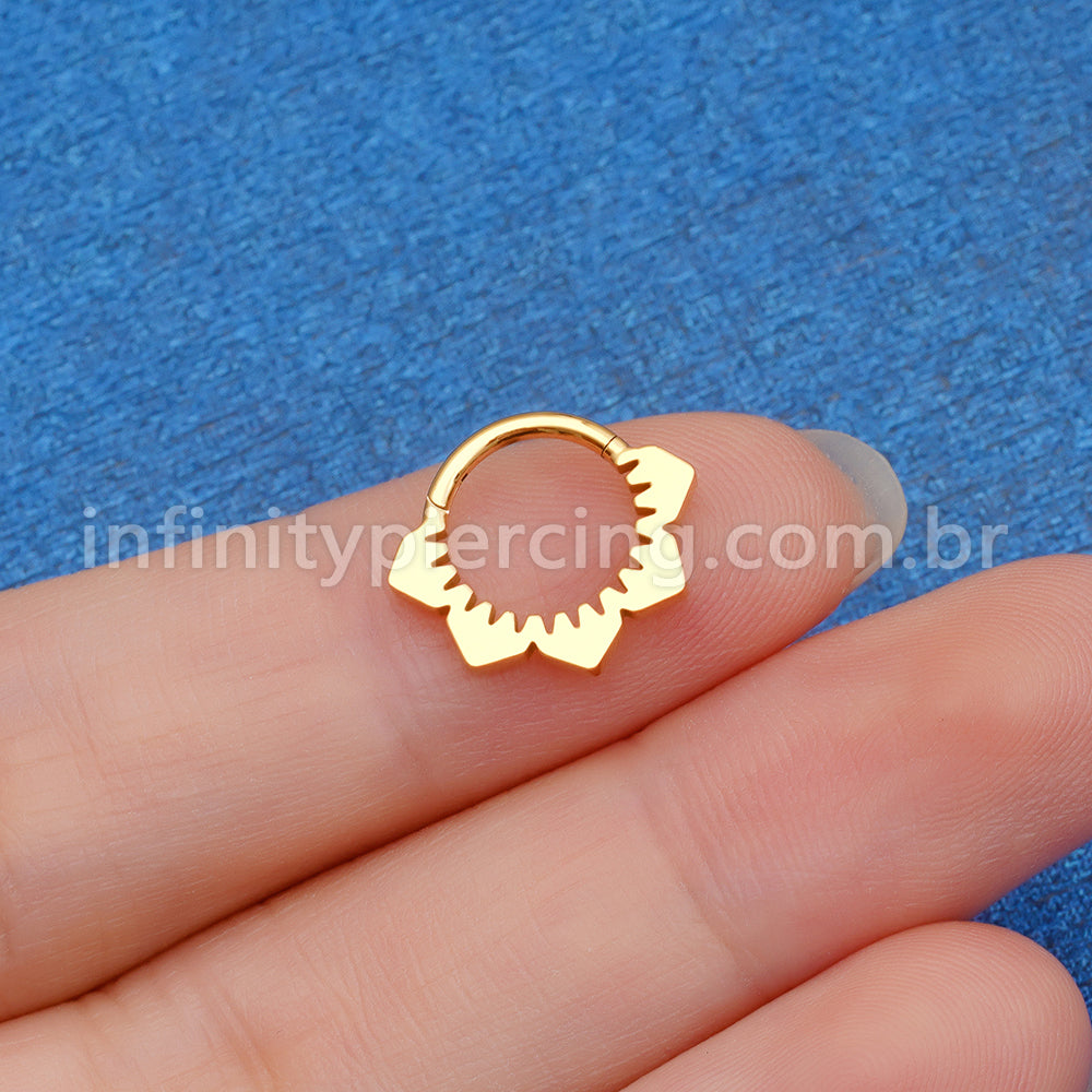Piercing Argola Titânio Lisa