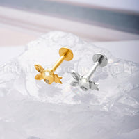 Piercing Labret Titânio Coelhinho