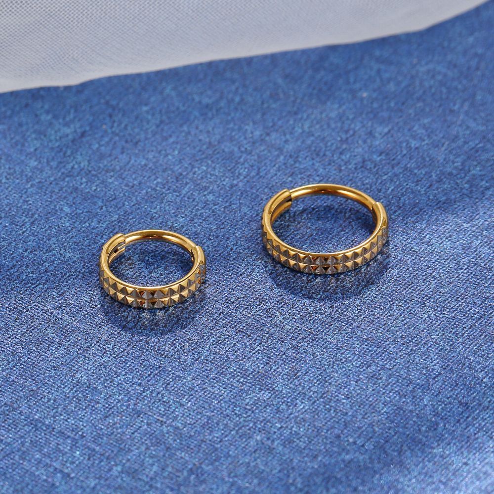 Piercing Argola Titânio Segmento Articulado Detalhado