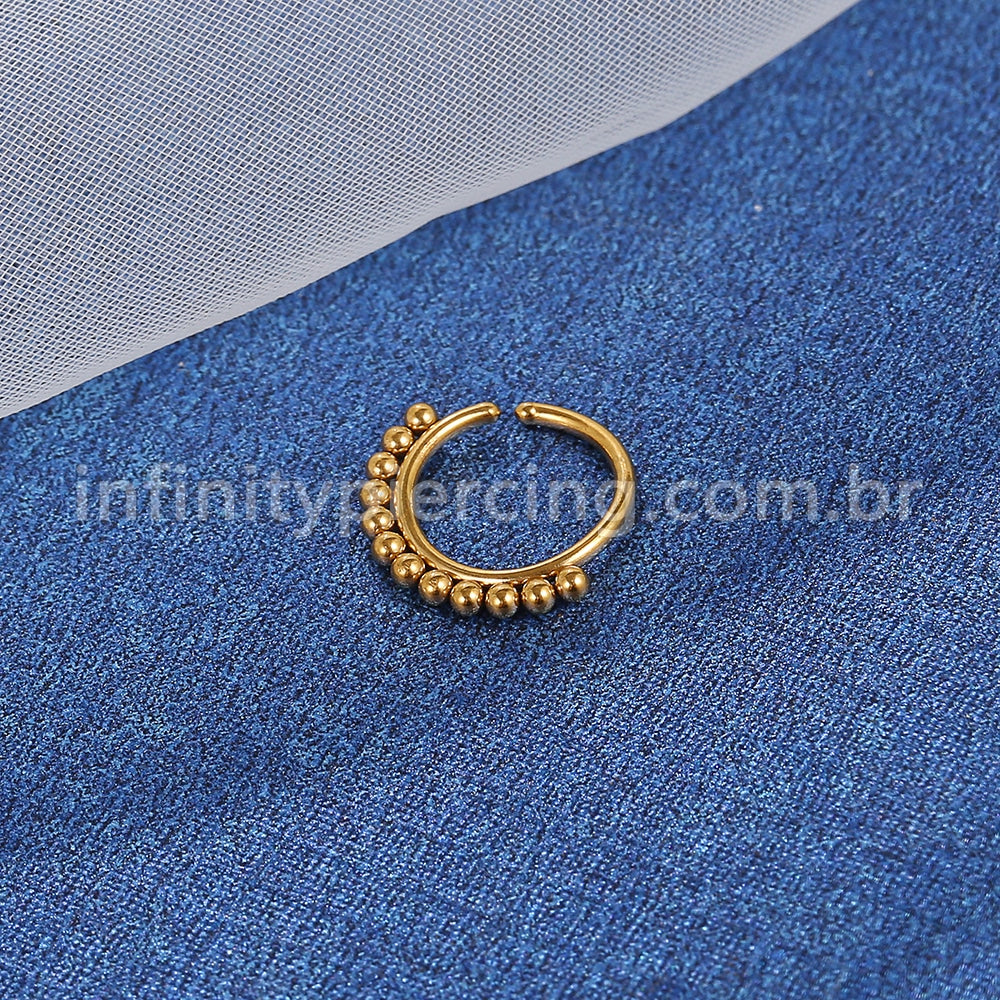 Piercing Argola Aço cirúrgico Indiano