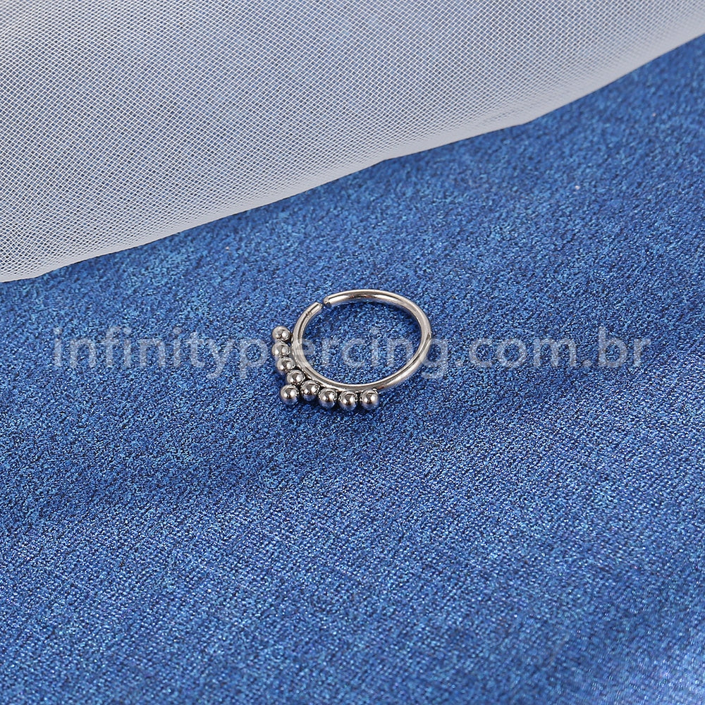 Piercing Argola Aço cirúrgico Indiano