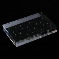 Expositor Acrílico Para Topo De Piercing P/ 40 Peças 18X12X2,5 CM (cópia)