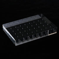 Expositor Acrílico Para Topo De Piercing P/ 40 Peças 18X12X2,5 CM (cópia)