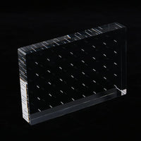 Expositor Acrílico Para Topo De Piercing P/ 40 Peças 18X12X2,5 CM (cópia)