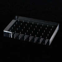 Expositor Acrílico Para Topo De Piercing P/ 40 Peças 18X12X2,5 CM (cópia)