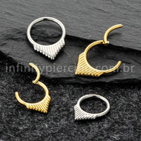 Piercing Argola Titânio Detalhado