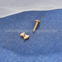 Piercing Labret Titânio Laço