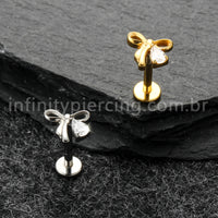 Piercing Labret Titânio Laço