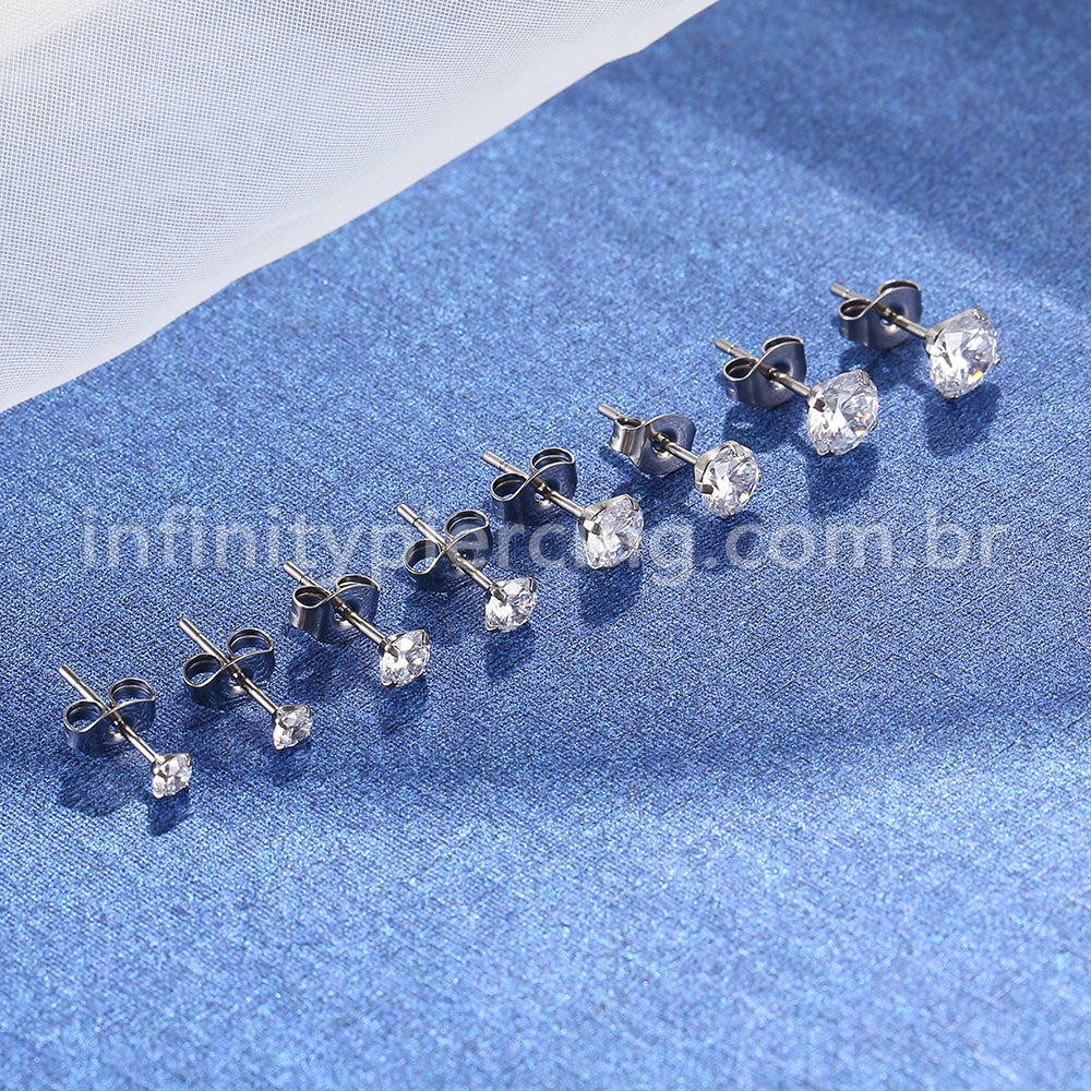 Brinco Titânio Zircônia