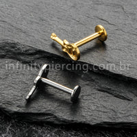 Piercing Labret Titânio Violão
