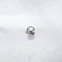 Piercing Microdermal Titânio Swarovski