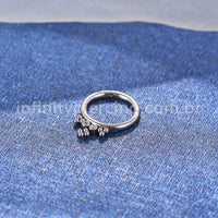 Piercing Argola Aço Cirúrgico Indiano Zircônia