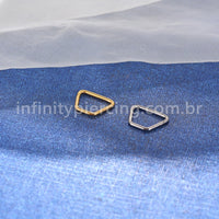 Piercing Argola Trapézio Titânio