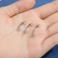 Piercing Surface Titânio Zircônia