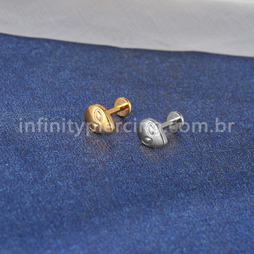 Piercing Labret Titânio E.T