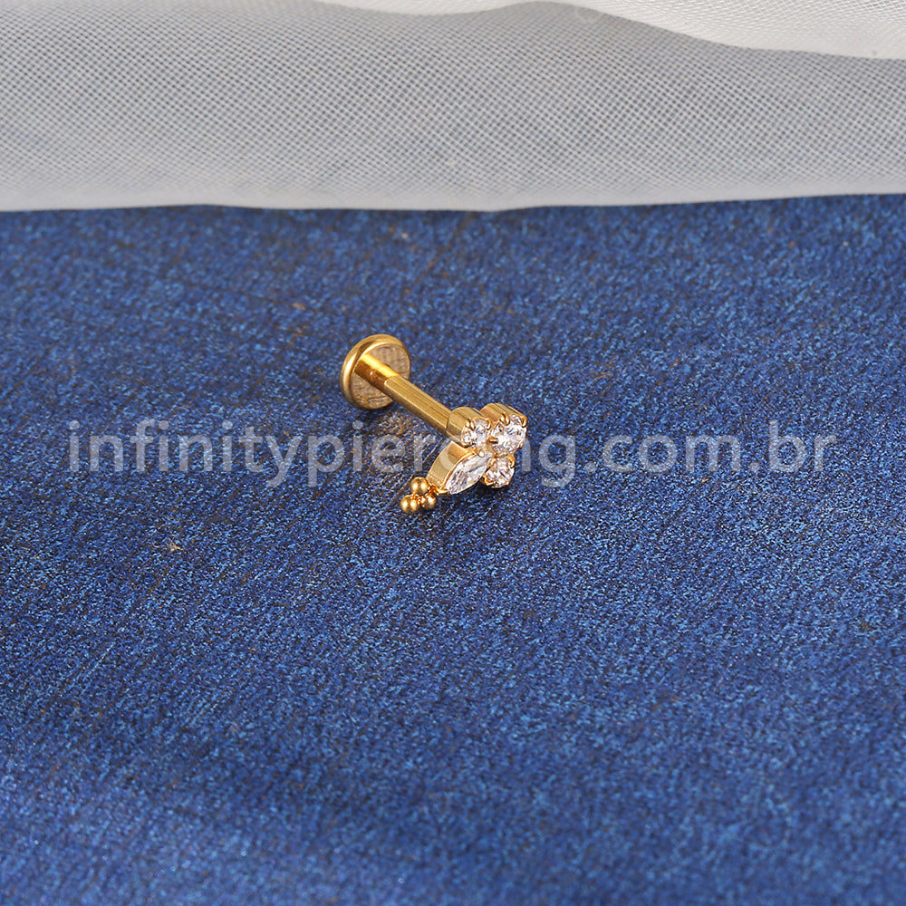 Piercing Argola Titânio Lisa 1.2X8 10339