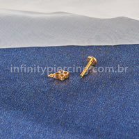 Piercing Argola Titânio Lisa 1.2X8 10339