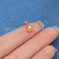 Piercing Labret Titânio E.T