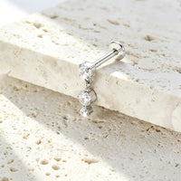 Piercing Labret Titânio G23 Premium com Design Minimalista e Sofisticado