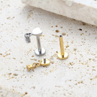 Piercing Labret Titânio G23 com Design Elegante e Personalidade Única