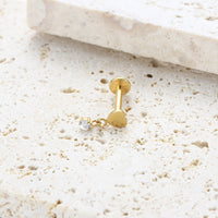 Piercing Labret Titânio G23 com Design Elegante e Personalidade Única