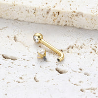 Piercing de Umbigo Titânio G23 Premium com Design Feminino Sofisticado