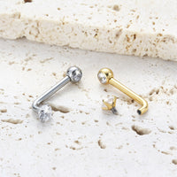 Piercing de Umbigo Titânio G23 Premium com Design Feminino Sofisticado
