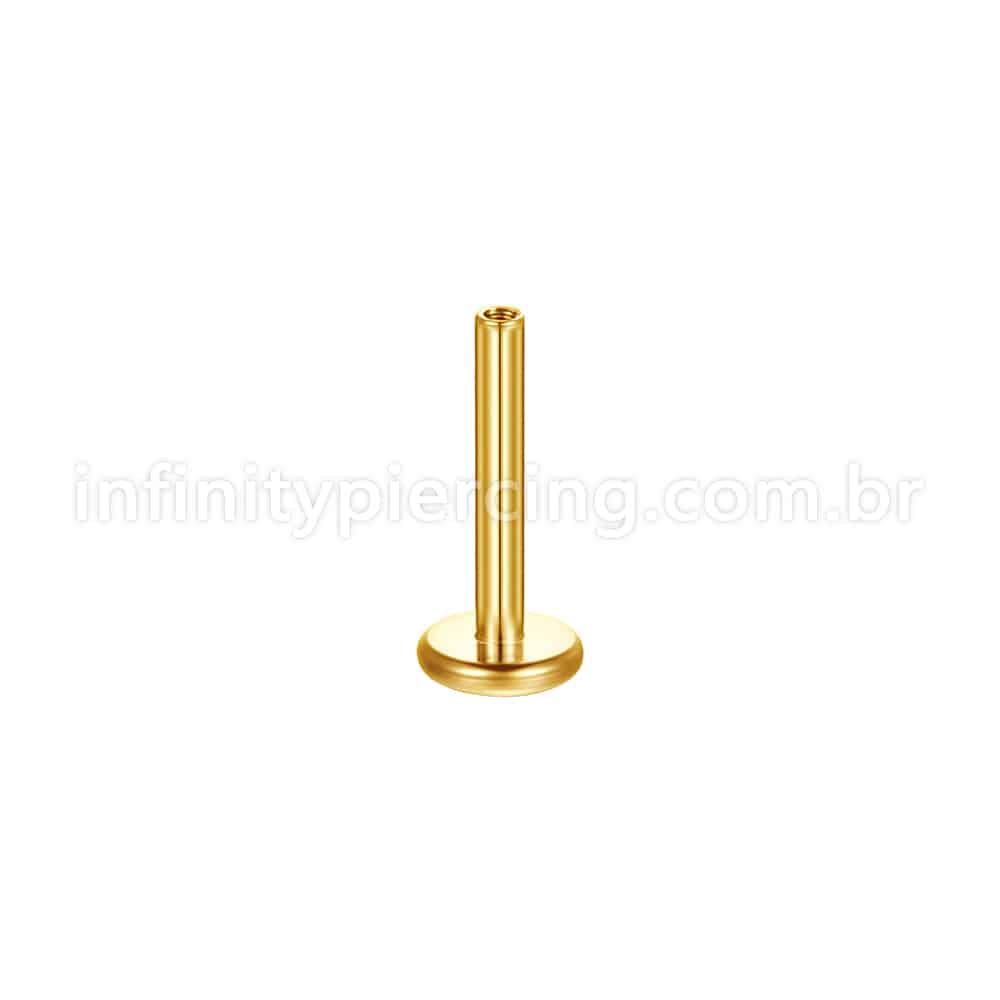 Haste Para Labret Aço Cirúrgico