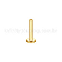 Haste Para Labret Aço Cirúrgico