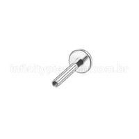Haste Para Labret Aço Cirúrgico