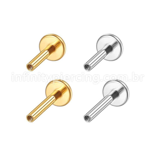 Haste Para Labret Aço Cirúrgico