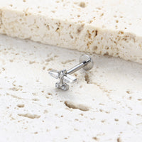 Piercing Labret Titânio G23 Joia Minimalista e Elegante