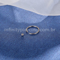Piercing Captive Titânio