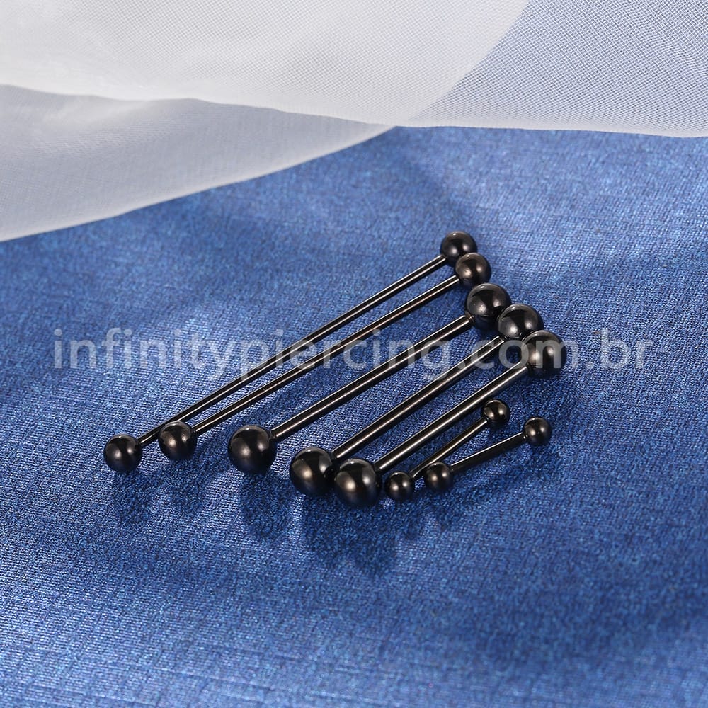Piercing Barbell Aço Cirúrgico 316L Rosca Interna