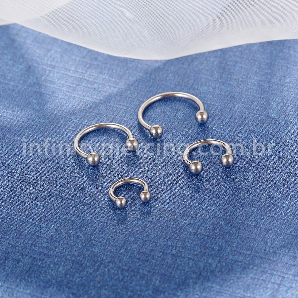 Piercing Ferradura Titânio