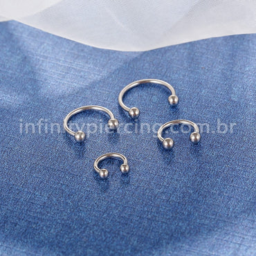 Piercing Ferradura Titânio