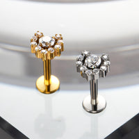 Piercing Labret Titânio G23 Premium com Design Minimalista e Sofisticado