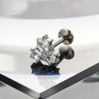 Piercing Labret Titânio G23 com Design Sofisticado e Estilo Único