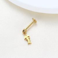 Piercing Helix em Titânio G23 com Acabamento Premium e Estilo Único