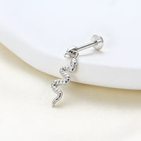 Piercing de Cartilagem Titânio G23 com Design Minimalista e Sofisticado
