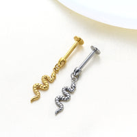 Piercing de Cartilagem Titânio G23 com Design Minimalista e Sofisticado