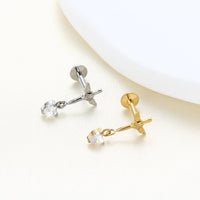 Piercing Labret Titânio G23 Premium Design Minimalista e Sofisticado